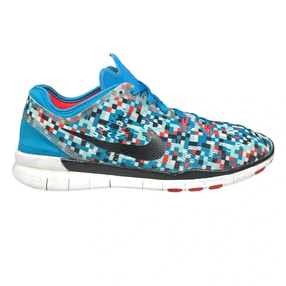 Nike Free 5.0 Tr Fit Flywire Flex 704695-404 Women's Training Running Shoes 8